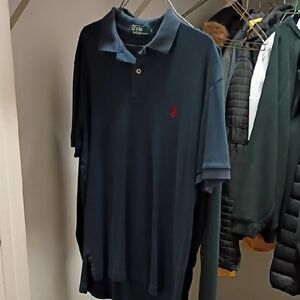 Polo by Ralph Lauren Blue Polo Shirt Casual Style